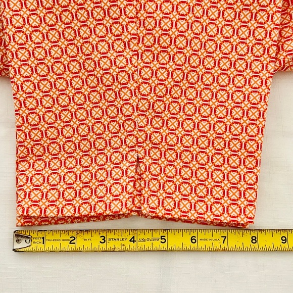 Pants~Orange Patterned / Like New / Kim Rogers - Picture 11 of 13